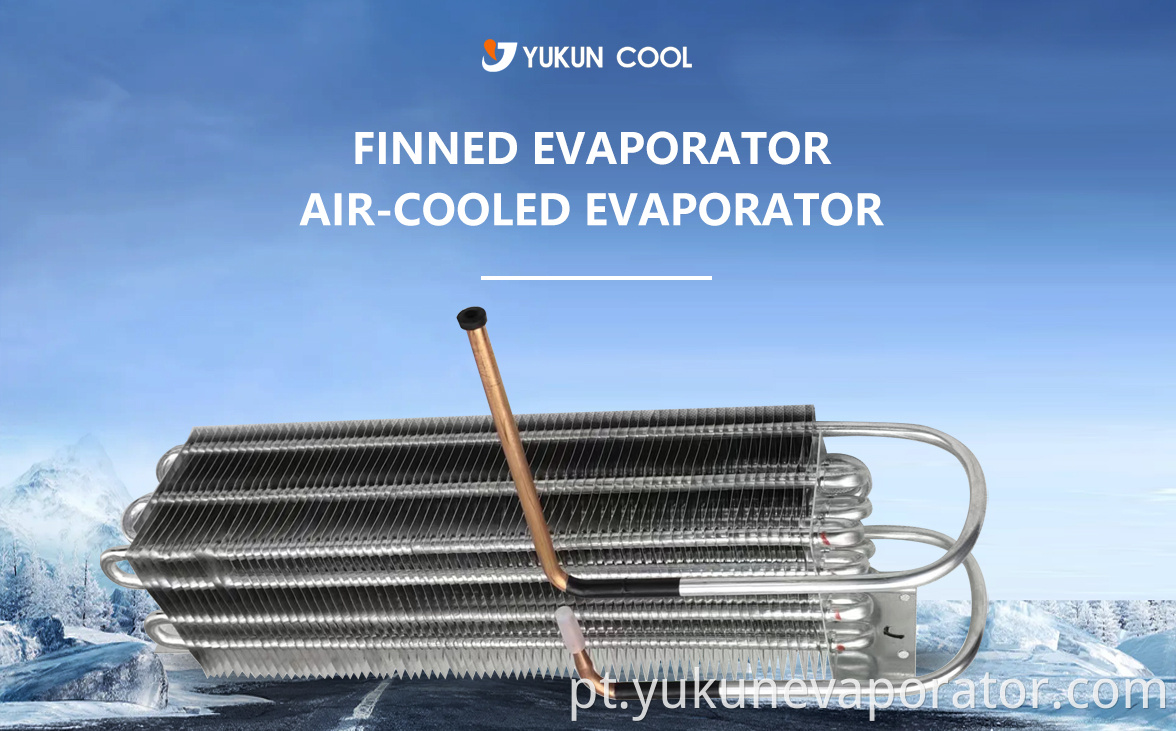 Aluminum fin mini refrigeration microchannel fin air cooler